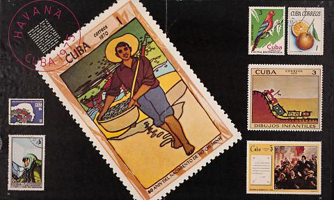 untitled (Cuban stamp magazine insert)