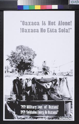 "Oaxaca Is Not Alone! !Oaxaca No Esta Sola!"