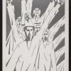 untitled (figures with their fists thrust in the air)