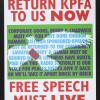 Return KPFA To Us Now: Free Speech Must Live