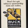 Don't let spit tobacco sponsorship stain our rodeo.