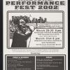 8th Annual Radical Performance Fest 2002