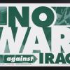 No War Against Iraq