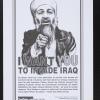I Want You to Invade Iraq