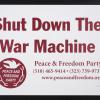 Shut Down the War Machine