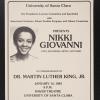 University of Santa Clara presents Nikki Giovanni