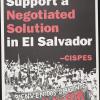Support a Negotiated Solution in El Salvador