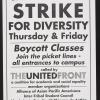 Campus Wide Strike For Diversity