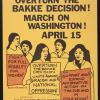 Overturn The Bakke Decision! March On Washington!