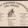 M.E.Ch.A. statewide conference CSU, Fresno