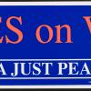 Yes on W for a just peace