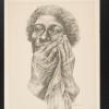 untitled (woman's face being wiped by a cloth)
