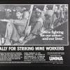 Rally For Striking Mine Workers