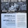 Globalize Justice - Not War!