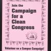 Join the campaign for a clean Congress