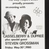 The Gay people's union proudly presents: an evening with Casselberry & Dupree