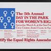 The 5th Annual Day in the Park for Women's Rights