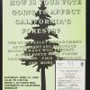 How Is Your Vote Going To Affect California's Forests?