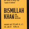 Bismilla Khan and seven musicians