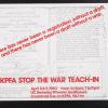 KPFA stop the war teach-in