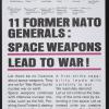 Space Weapons Lead to War
