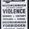 AIDS Benefit Concert Violence