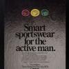 Smart sportswear for the active man.