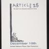 Article 25: The Right to an Adequate Standard of Living