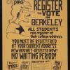 Register to Vote In Berkeley