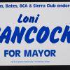 Loni Hancock for Mayor