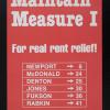 Maintain Measure I