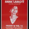 Valentine's evening with Anne Lamott