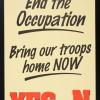 Yes on N : End the occupation : Bring the troops home now