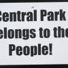 Central Park Belongs to the People!