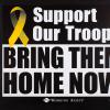 Support our Troops: Bring them home now