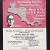 Archbishop Romero Commemoration, March to End the U.S. War in Central America