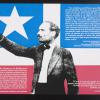 untitled (Pedro Albizu Campos against Puerto Rican flag surrounded by quotes)