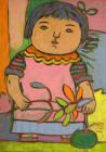 Child with Flower