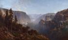 Yosemite Valley  (From Below Sentinel Dome, as Seen from Artist's Point)