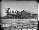 Wyoming Station, Engine No. 23 on Main Track