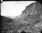 Looking down Echo Canyon from Death's Rock