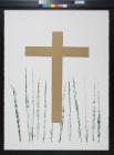 untitled (cross in grass)