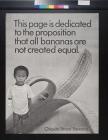 all bananas are not created equal