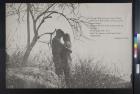 untitled (couple embracing and poem)