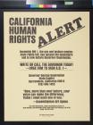 California Human Rights Alert