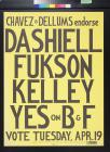 Chavez & Dellums endorse Dashiell, Fukson, Kelley