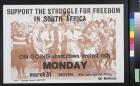 Support The Struggle For Freedom in South Africa