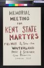 Memorial Meeting for Kent State Martyrs