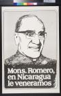 Mons. Romero, En Nicaragua Le Veneramos [In Nicaragua we honor you]