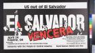 El Salvador Vencera: US out of El Salvador